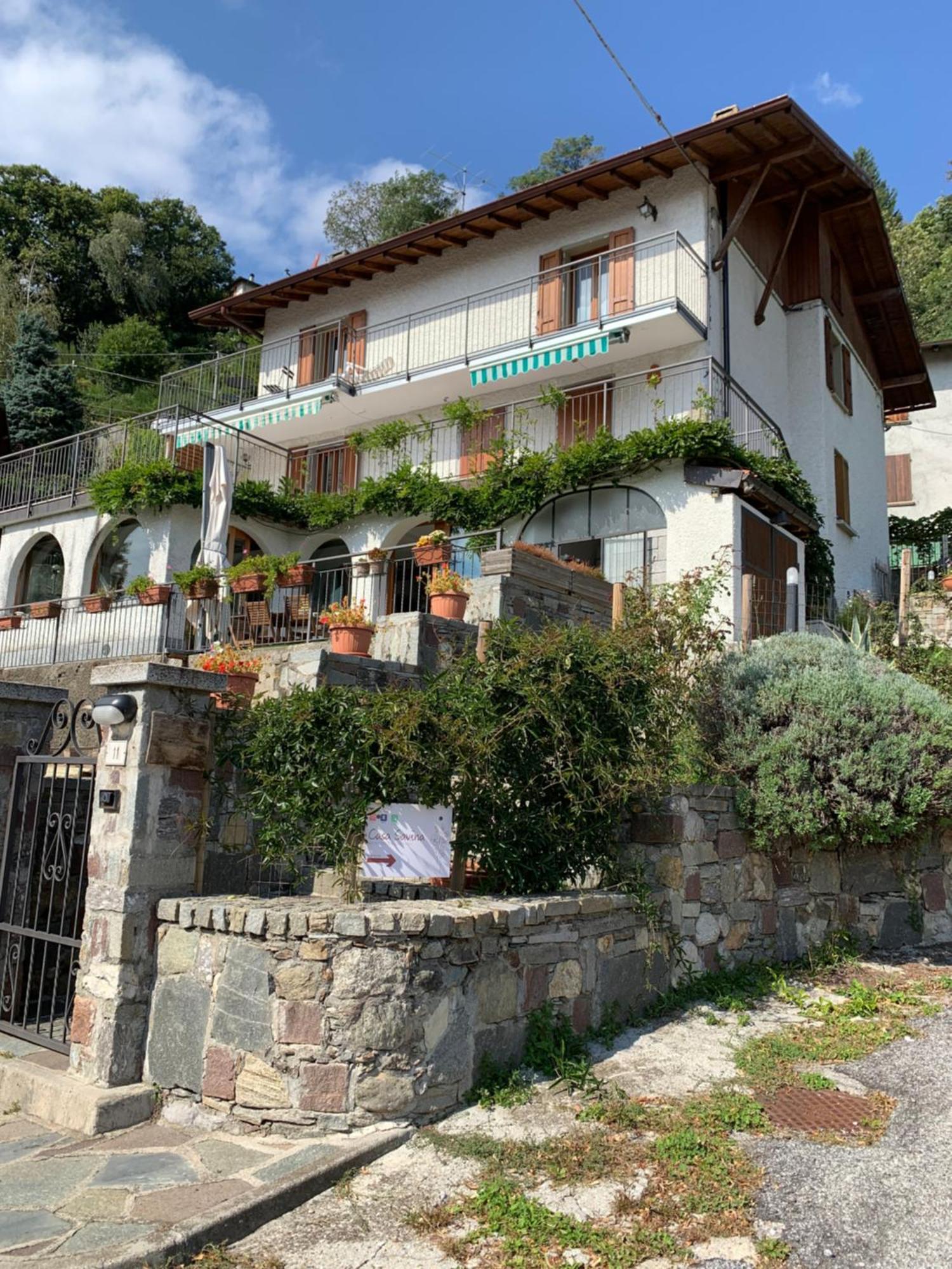 Casa Savina - Stupenda Vista Lago E Monti Plesio Exterior foto